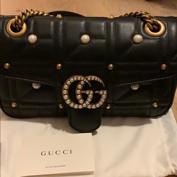 Gucci Handbags - Gucci Marmont studded bag
